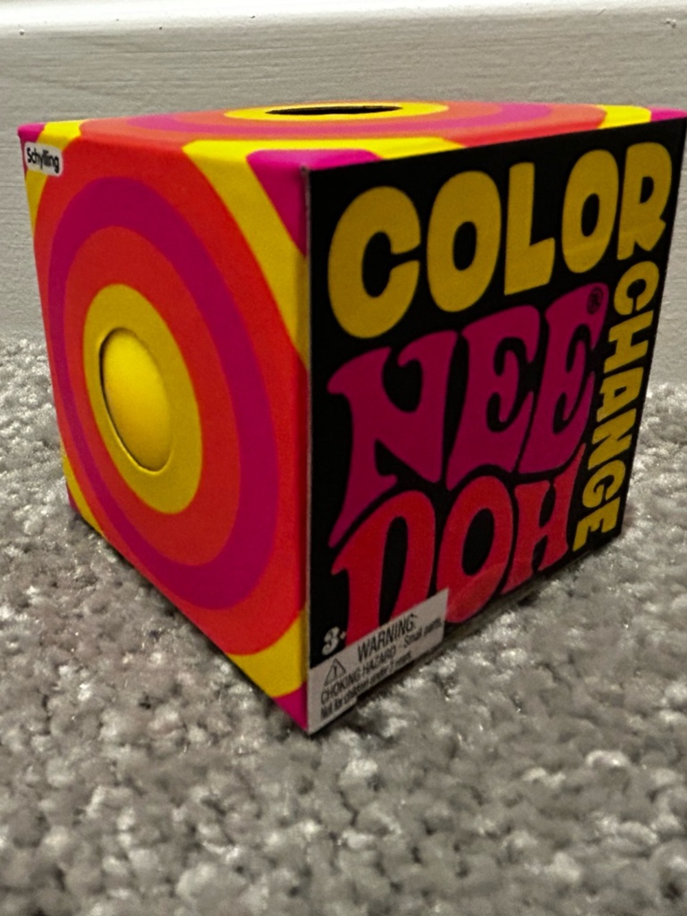 Brand New in the Box Yellow NEE-Doh Color Change Ball